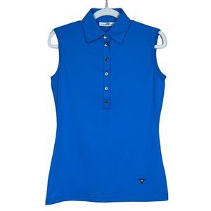 Walter Genuin Women’s Golf Polo Top Sky Blue Small